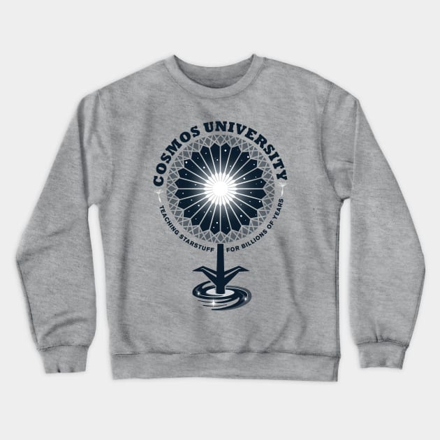 Cosmos University Crewneck Sweatshirt by Pacalin